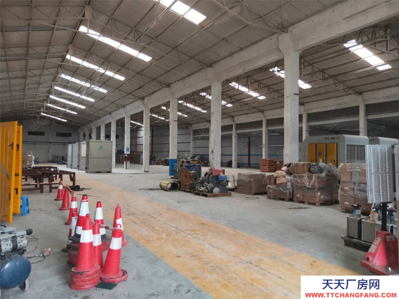 (出租)广州白云大小可分租人和鹤亭工业区1200平米独栋钢构厂房