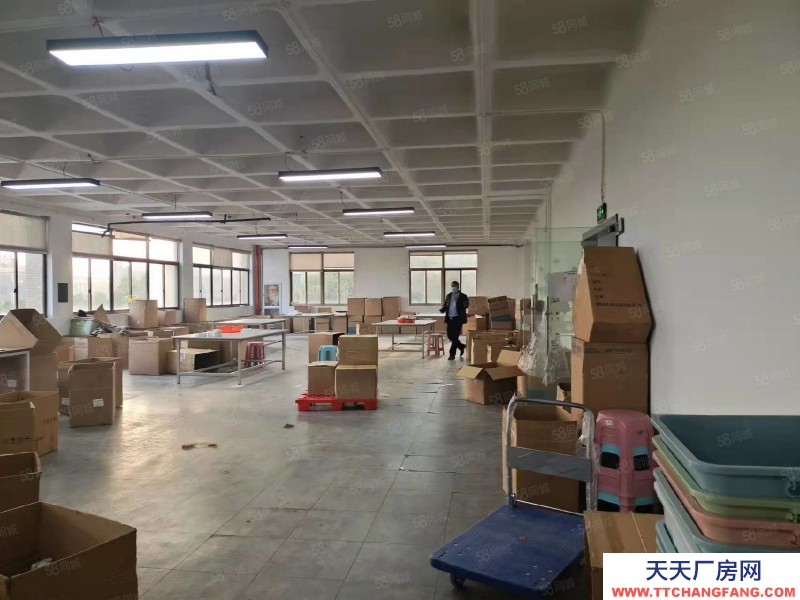杭州西湖(出租) 房东直租 楼上365方仓储加办公 做好的办公隔间 上下货方便