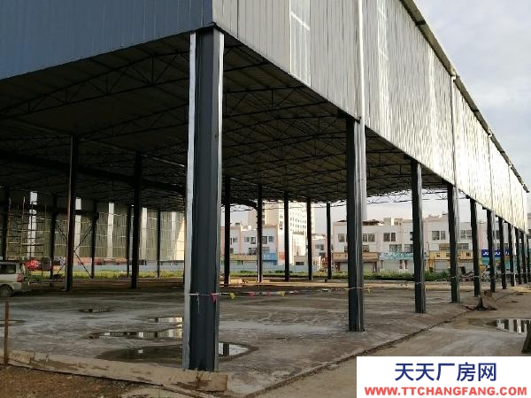 (出租) 工业用地，大型钢材结构厂房