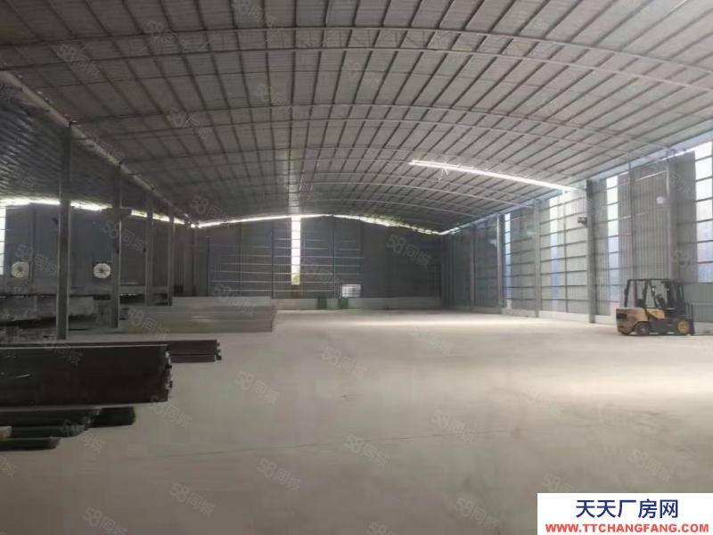 (出租) 广州白云太和石湖 1650平单一层钢结构厂房出租 可进拖头