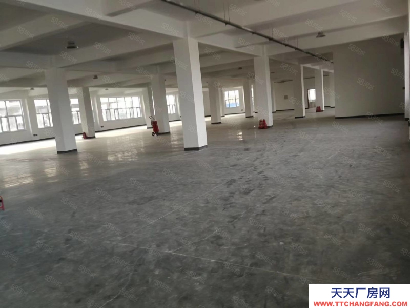 (出租) 天津西青区李七庄6000平园区厂房出租，层高4米5，首层7毛