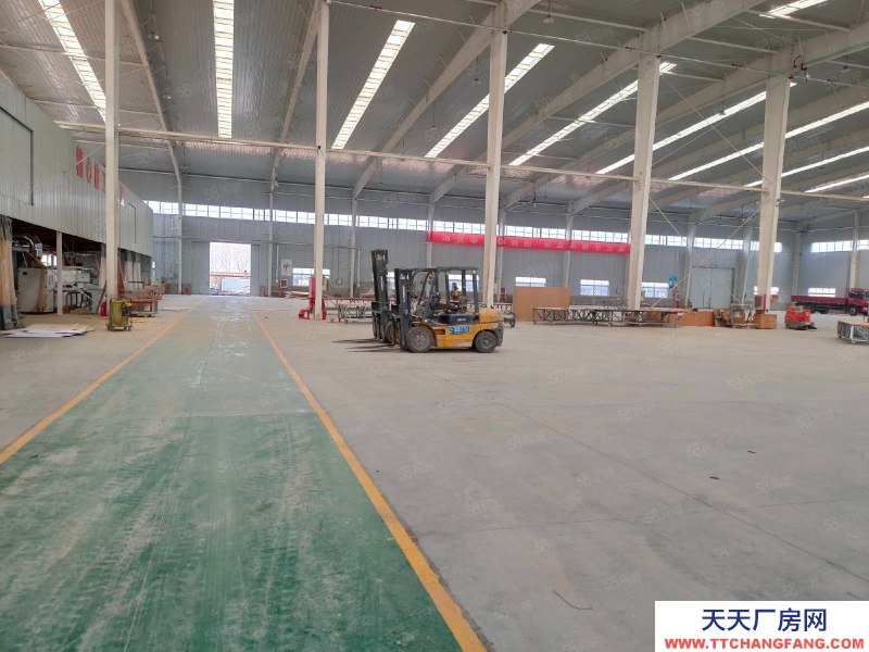 (出租)天津塘沽 独栋单层厂房，丙2消防，能进大车，适合生产仓储行业，食宿全