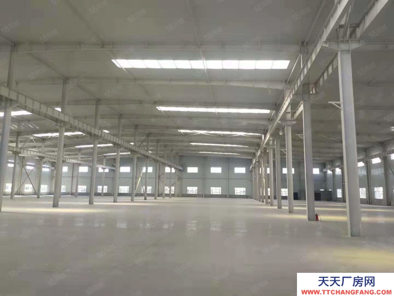 (出租) 天津津南厂房挑高13米配有天车，办公食宿配套齐全，适合金属钢构等行业