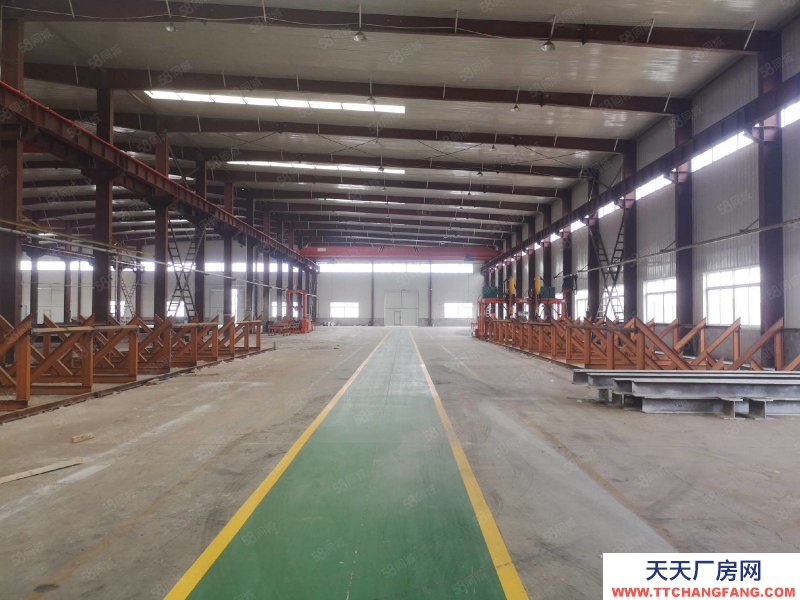 (出售) 天津宁河占地49亩独院出售 配20吨天车适合钢结构设备制造喷漆焊接等