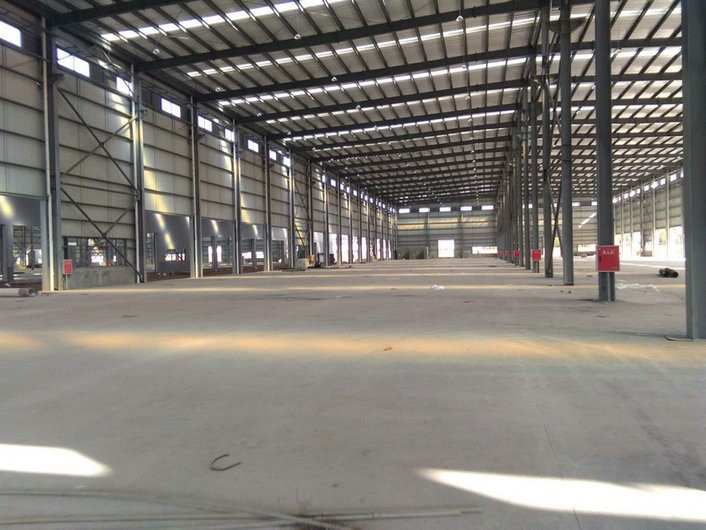邛崃 单层钢结构厂房  带10T行车 动力电足  标准园区