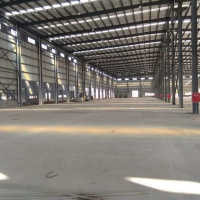 邛崃 单层钢结构厂房  带10T行车 动力电足  标准园区