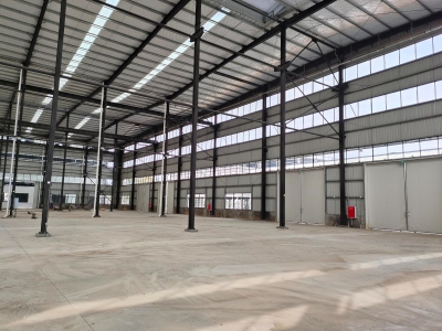 邛崃绿色食品园区3700平全新钢结构厂房出租图3