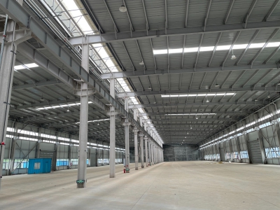 蒲江厂房直租，全新单层钢结构，可进17米大车，动力电充足图2