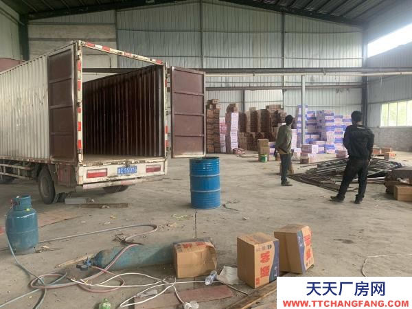 (出租) 厂房在一楼，共有1300多平米