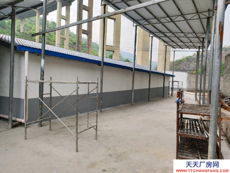 有10间住房约240平米，160平米库房