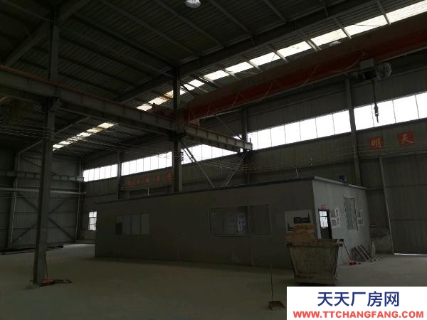 (出租) 自有标准化厂房带行车。水电齐全！