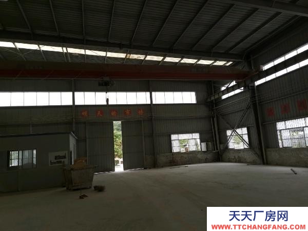 (出租) 自有标准化厂房带行车。水电齐全！