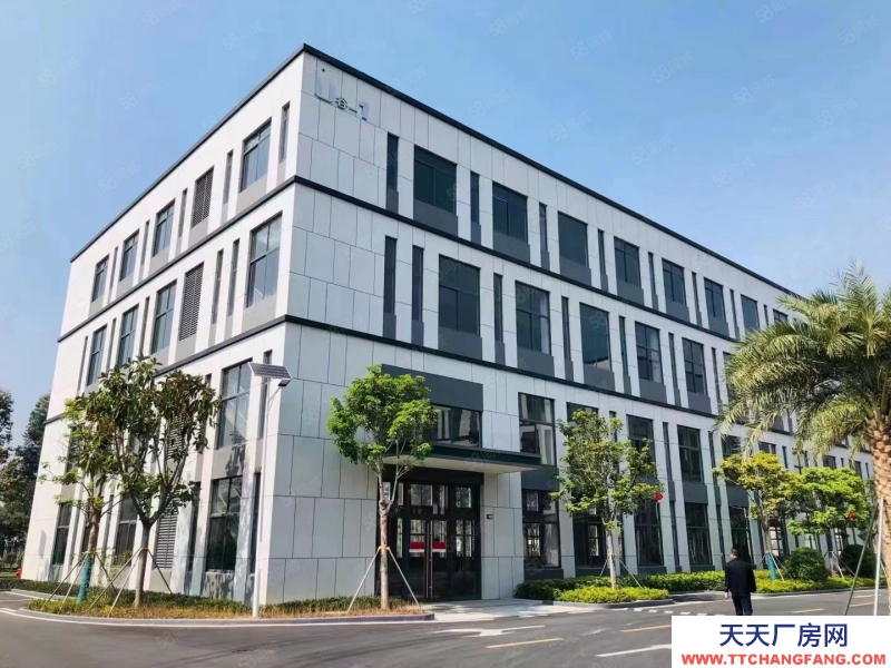 (出售) 广州白云小独栋厂房 年底交付准现房 花园式园区 800方起售