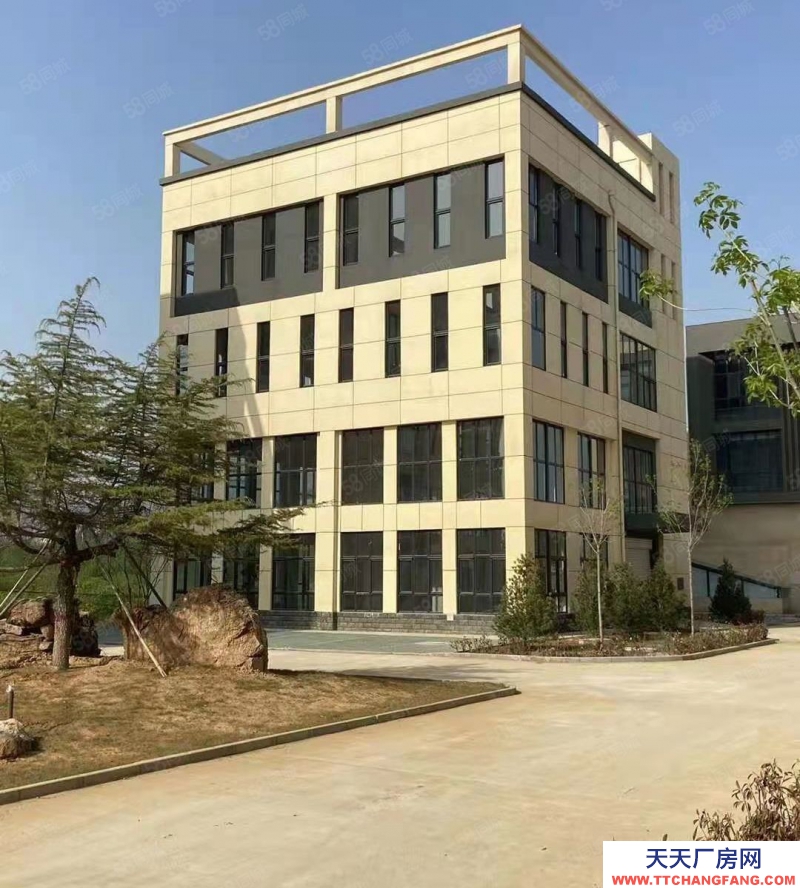 石家庄桥西军鼎科技园龙凤湖景区，独栋带院，单层独栋厂房定制，交通便捷