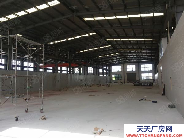 南京市栖霞区出租全新标准厂房 首层10米 国道边 地铁口旁
