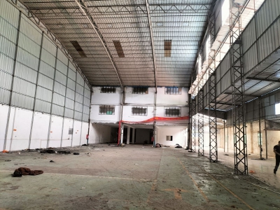 (出租) 新塘16块钱的钢结构简易厂房2000平方，价格便宜，适合小污图1
