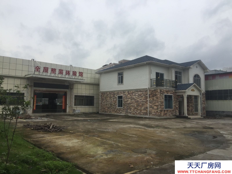 (出租) 花园式独门独院高标准单一层带高台仓库厂房低价出租
