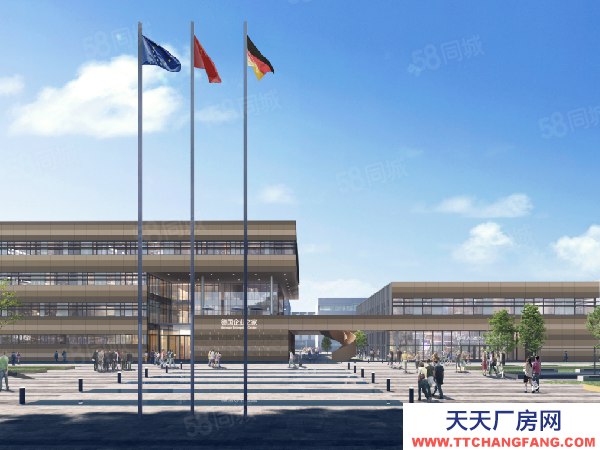 (出售) 武汉市蔡甸区中德国际产业园内独栋厂房