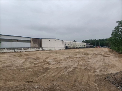 石家庄 栾城区 窦妪工业区 场地独院出租图2