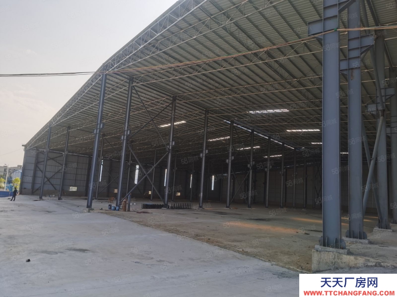 南宁市西乡塘区(出租) 安吉北湖一带，红绿灯十字路口的厂房，大型工字钢厂房