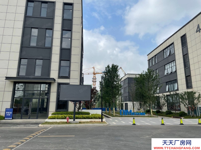 (出售) 南昌红谷滩新区8.1米层高 花园式独栋厂房 生活方便 出入便捷 现房