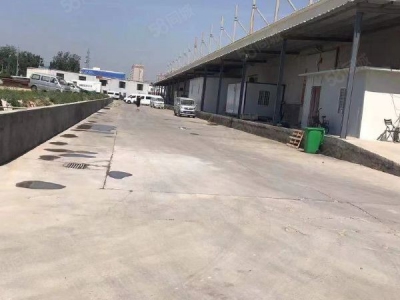 (出租) 郑州惠济区花园口黄河桥东邻花溪路标准钢结构高台库对外招租图1