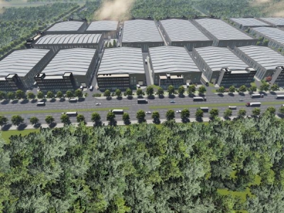 寻甸金所工业园区5500平标准化厂房图3