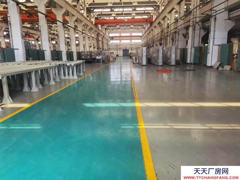 济南长清厂房出租 配套1000平办公室 可进大车 厂房内设备齐全