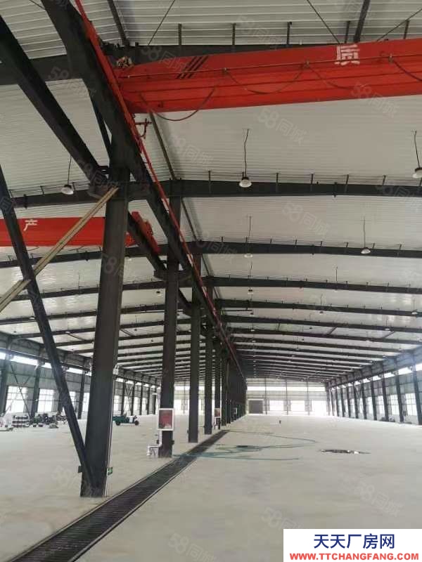 济南平阴县城工业园区新建厂房带行车手续齐全可分租