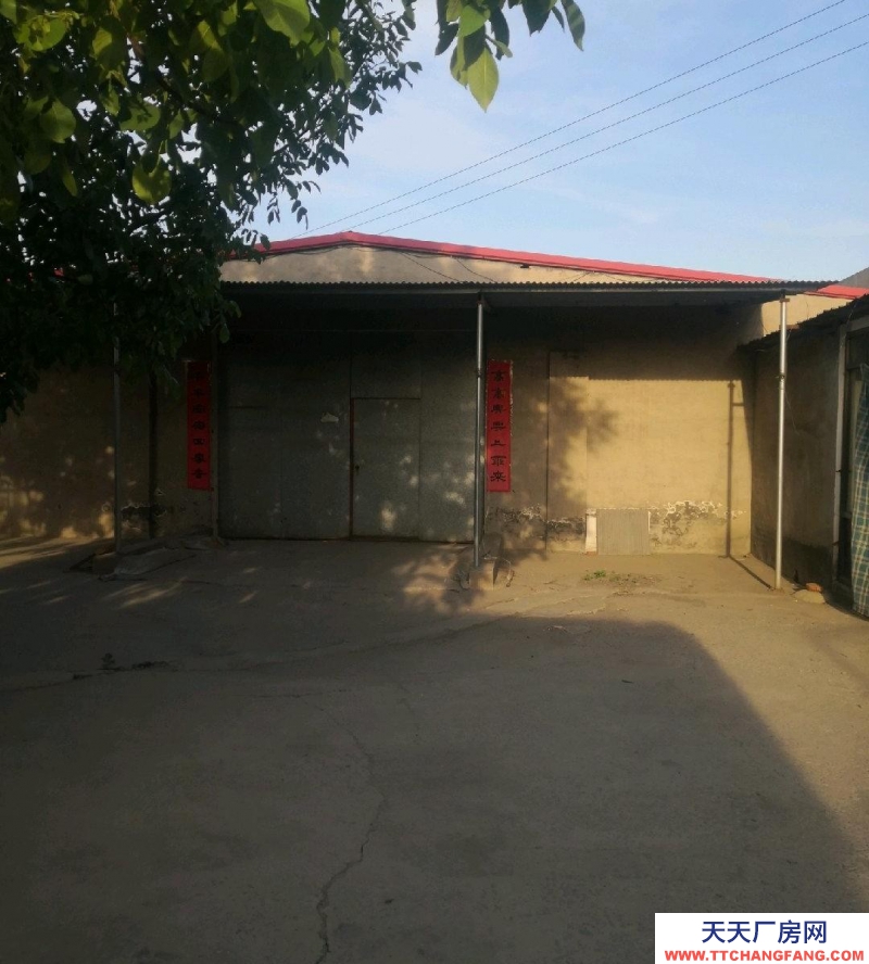 石家庄 高邑 临街厂房仓库，大车进出方便，临近高速口。