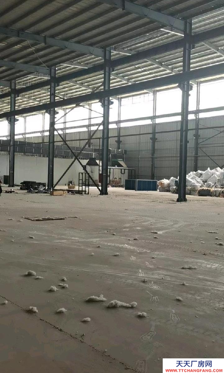 石家庄 赵县 闲置钢构厂房，高度12米，带天车