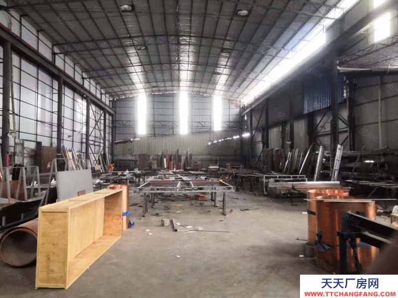 (出租)广州 南沙榄核一线主干道旁独院单一层1200方实际面积出租现成天车