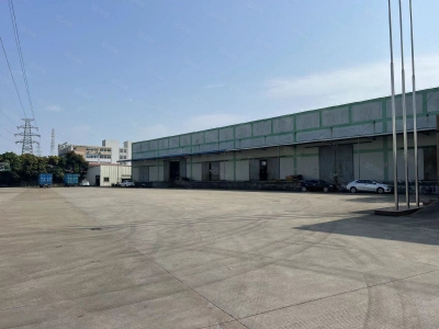 (出租) 广州南沙榄核单一层高台仓库出租，园区空地面积大，一线主干道的图1