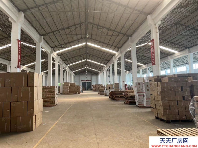(出租) 广州南沙榄核单一层高台仓库出租，园区空地面积大，一线主干道的