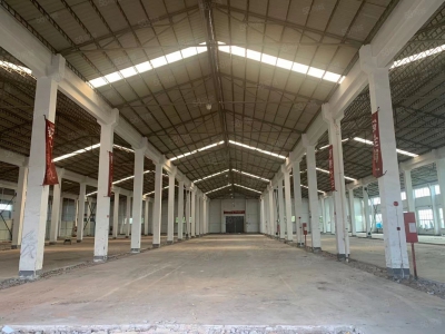 (出租) 广州南沙揽核镇近高速新出高台仓库7000方，超大空地，滴水9米图1