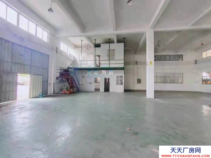 (出租) 广州天河黄村地铁口附近 独院标准厂房一楼分租1073方 可环评