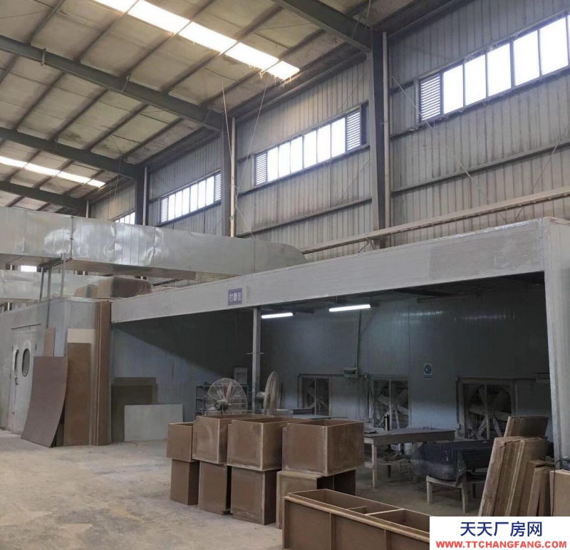(出租)重庆合川 可以做展柜家具漆的工厂，配套设施齐全