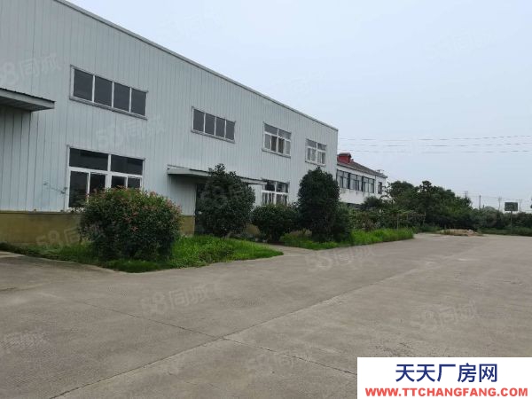 南京市六合化工园占地23.5亩单层厂房4000多平米两证齐全