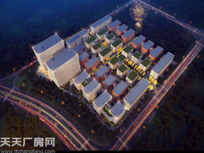 长沙市雨花区高新区联东精品四层独栋厂房 一栋一企业 高端大气图1