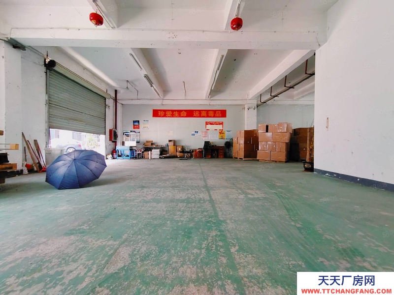(出租)深圳宝安 福永白石厦一楼300平米厂房仓库出租精装修带办公室配套齐全