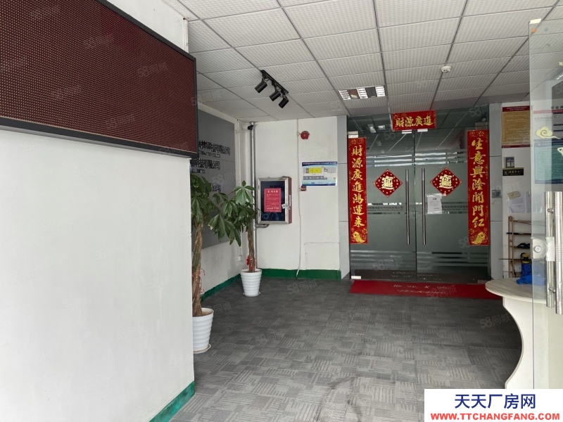 (出租) 深圳宝安福永宝安大道地铁口500平带装修低价厂房仓库出租转让可分租