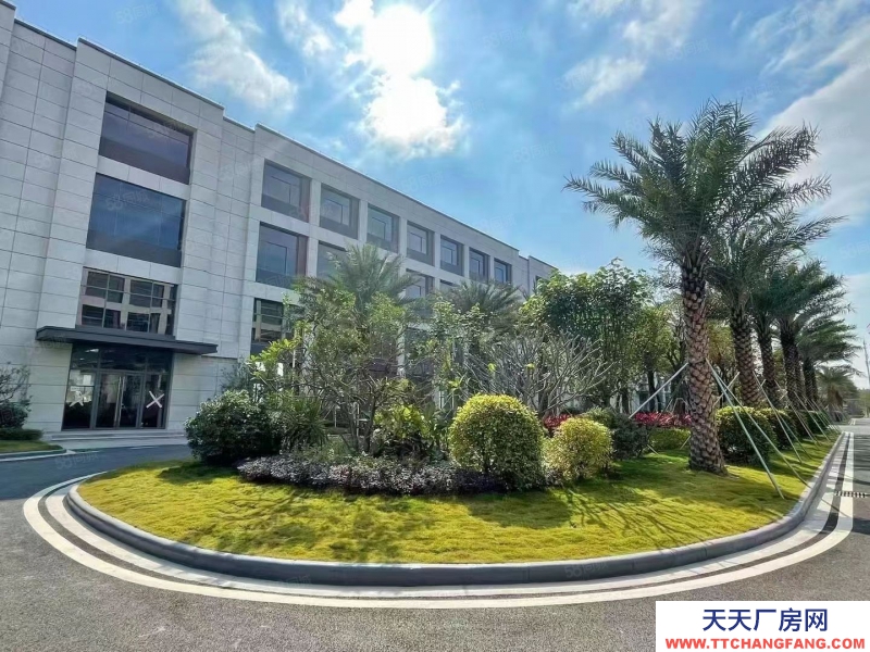 (出售) 深圳龙岗厂房!一二层50年红本国有，7米高可进大货车，花园式园区