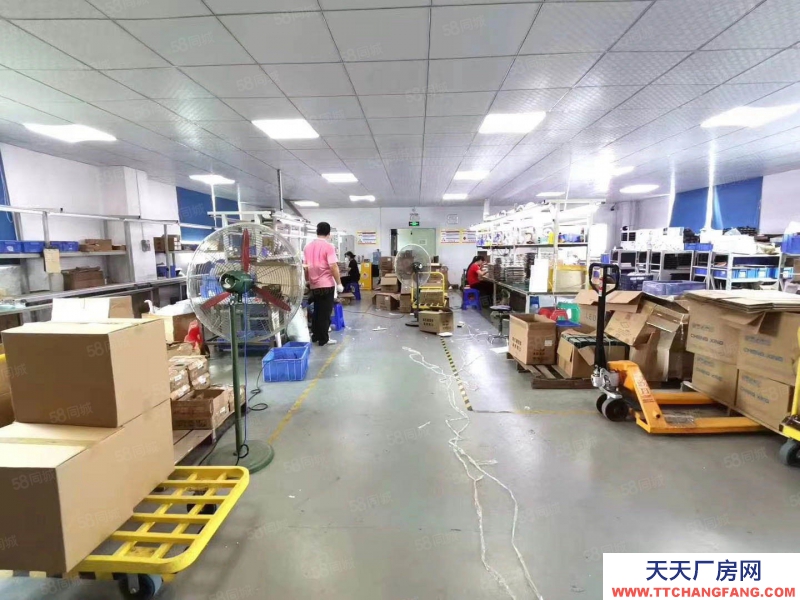(出租) 深圳龙岗宝龙工业园8000平精装厂房出租500平起分租另有一楼