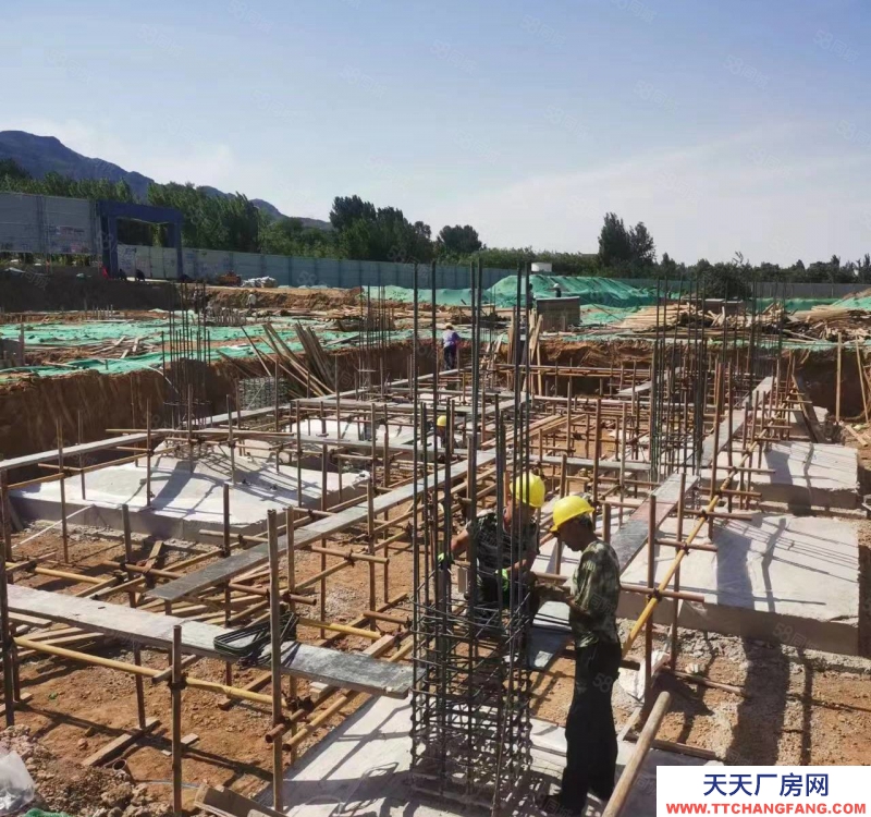 石家庄 鹿泉 9米挑高单层钢结构厂房，赠小院！赠小院！