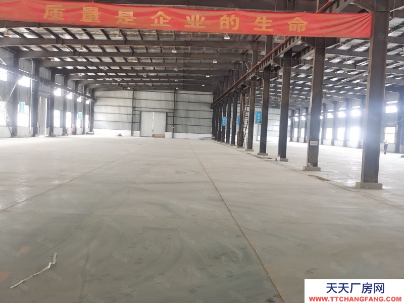 (出租) 合肥肥东镇西路4300平一楼钢结构仓库出租，可分租