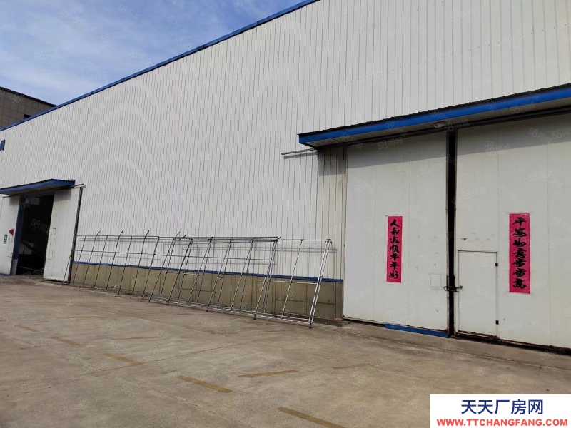 (出租) 合肥肥东镇西路4300平一楼钢结构仓库出租，可分租