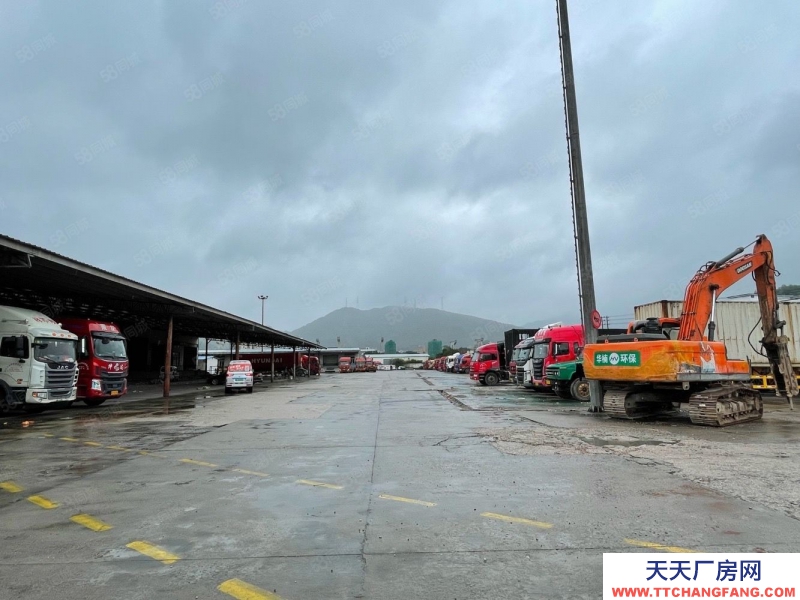 (出租)深圳龙岗 超大空地！横岗安良惠盐路4500平物流仓库出租