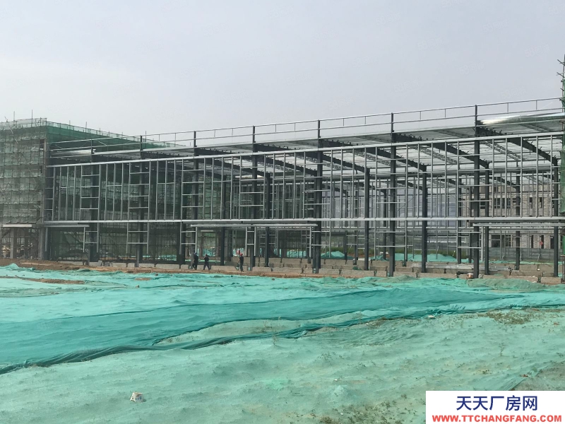 保定 涞水 正规工业园轻钢厂房 12米挑高可环评注册生产组装
