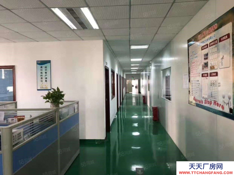 (出租) 东莞药勒 上午新出 独院厂房 分租1000平,现成装修形象好