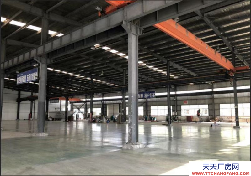 天宁两层户型厂房，一楼层高12米，可架十吨行车